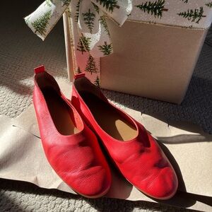 Everlane Red flats
